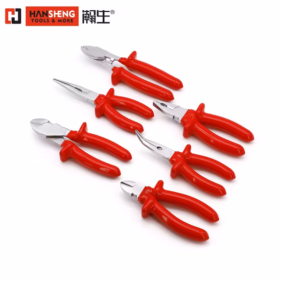 Professional Combination Pliers,Carbon Steel,Pearl-Nickel Plated,PVC Handles,German & American Type,Hardware Tools,Wire Cutters Electrician Set,Clamps,Tweezers