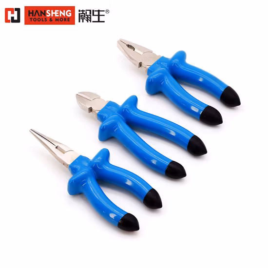 Professional Combination Pliers,Carbon Steel,Pearl-Nickel Plated,PVC Handles,German & American Type,Hardware Tools,Wire Cutters Electrician Set,Clamps,Tweezers