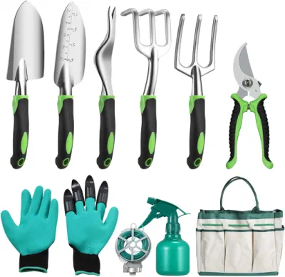 Садовые инструменты с защитными рабочими перчатками, набор подарков для сада
